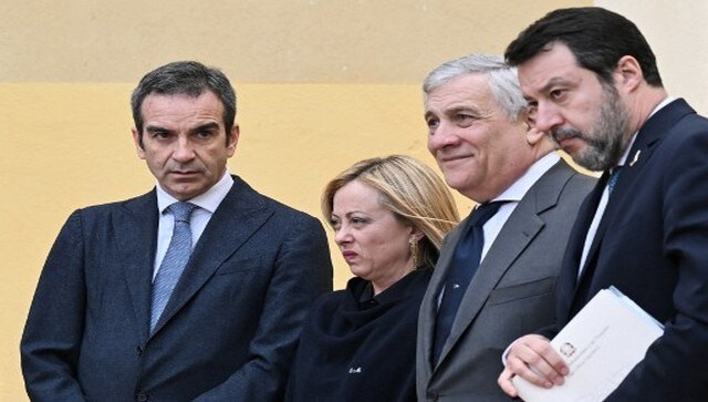'Step down, assassins': Italian PM Giorgia Meloni gathers ministers near deadly migrant shipwreck site amid protests