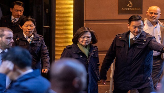 Taiwan calm in face of China raising tensions, President Tsai says in New York