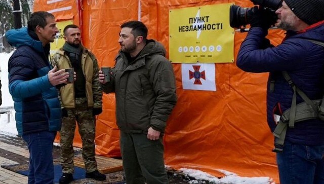 Bear Grylls’ chocolate offer to Volodymyr Zelenskyy seen as assassination risk