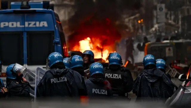 Champions League: Eight people arrested after violence in Naples