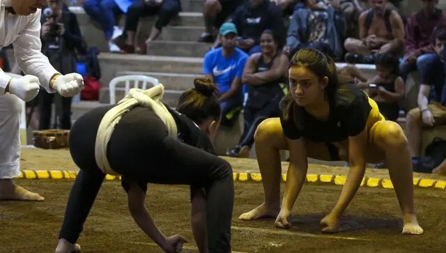 Women sumo wrestlers 'breaking prejudice' in Brazil
