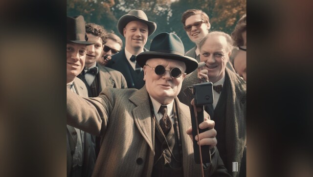 Another polarising and extremely divisive leader from the past, here we have Winston Churchill and his iconic hat. We have to say that the reason why we recognise this sketch to be that of Churchill, has to be his hat. | Image Credit: Jyo John Mulloor via Instagram