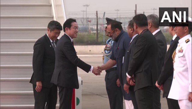 Japan Prime Minister Fumio Kishida arrives in India on 2-day visit