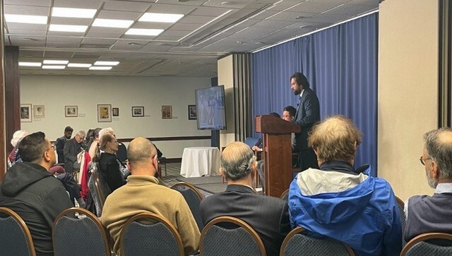 WATCH: Pakistani protesters disrupt forum on Kashmir at National Press Club in Washington