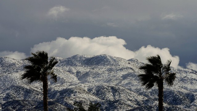 No snow is forecast for Southern California’s mountains for several days, but the National Weather Service said Northern California mountains can expect heavy snow on Saturday with a winter storm watches in effect for communities east of Sacramento to South Lake Tahoe on the Nevada border. AP No snow is forecast for Southern California’s mountains for several days, but the National Weather Service said Northern California mountains can expect heavy snow on Saturday with a winter storm watches in effect for communities east of Sacramento to South Lake Tahoe on the Nevada border. AP