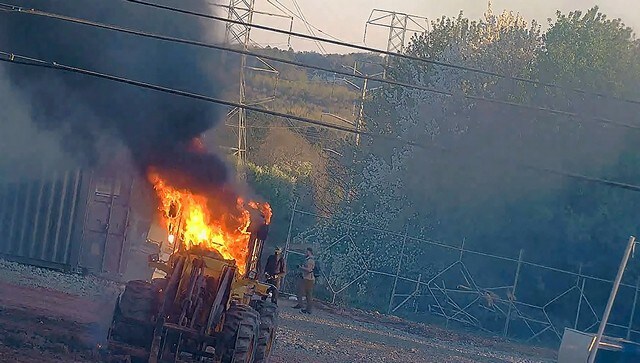 35 detained after protestors throw flaming bottles, rocks at 'Cop City' in Atlanta