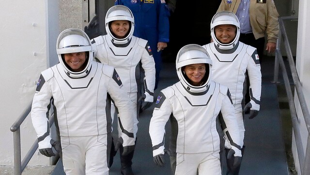 Four astronauts fly SpaceX back home, end five-month mission
