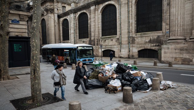 French prime minister Elisabeth Borne tweeted late Saturday after the 195-112 vote that she looked forward to the bill’s definitive passage to “assure the future of our retirement” system. AP