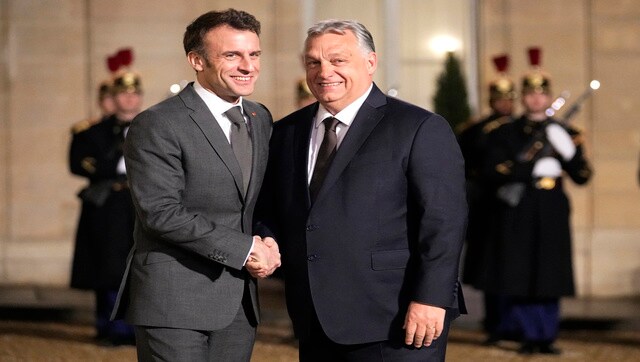 France's Macron pushes European 'unity' in meeting with Hungarian PM Orban