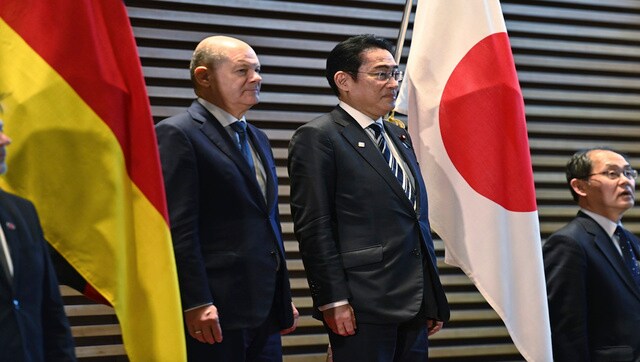 Germany's Olaf Scholz visits Japan to firm up economic, defence ties