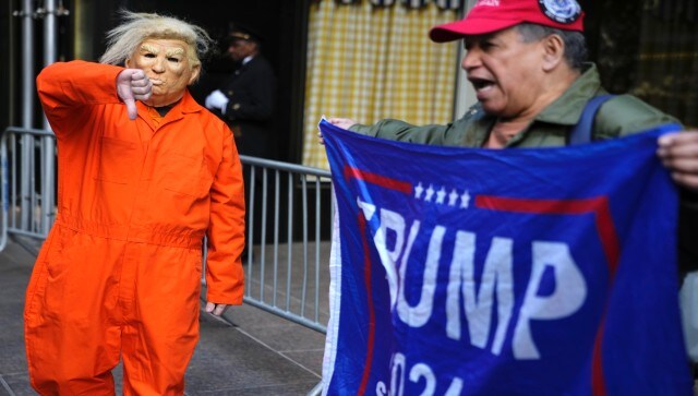 With barricades set up near Trump Tower and police on high alert, New York was holding its breath on Wednesday for the likely indictment of Donald Trump, but the timing remained uncertain. AP