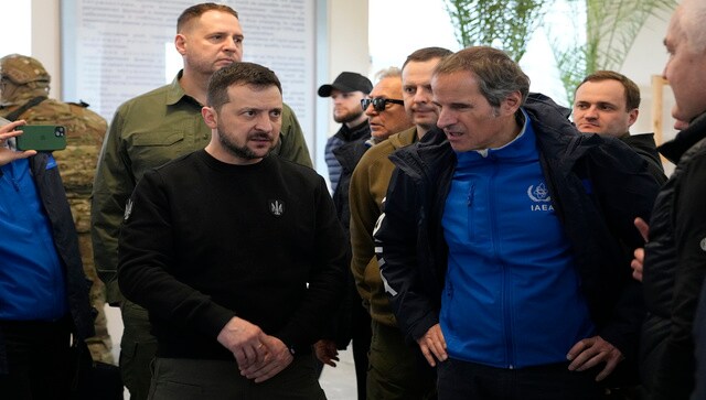 Zelenskyy, IAEA chief discuss safety at Zaporizhzhia nuclear plant