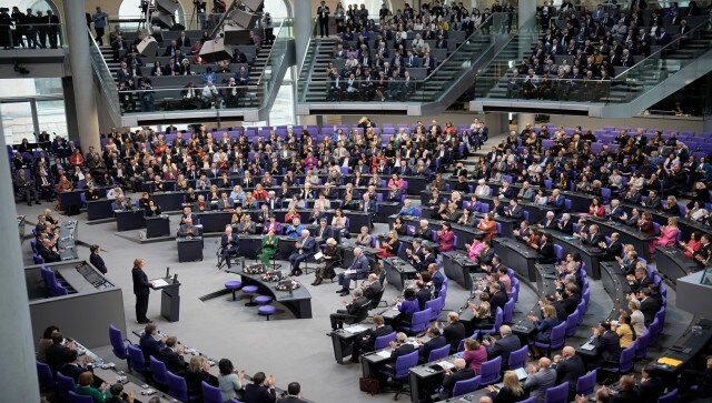 Speaking to lawmakers and other dignitaries in the packed lower house, King Charles stressed the close bonds between the United Kingdom and Germany going back centuries, including his own family links to the royal House of Hannover, and the present-day economic, scientific, cultural and military cooperation between the two countries. AP