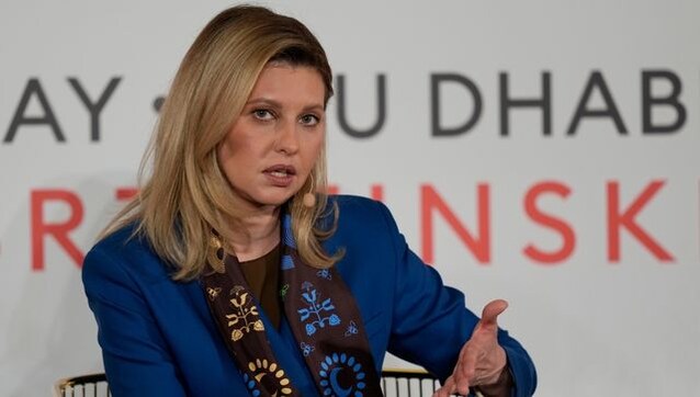Ukraine first lady Olena Zelenska in UAE amid Russia's war Ukraine first lady Olena Zelenska in UAE amid Russia's war