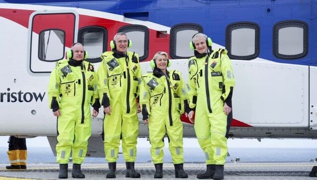 In show of unity, NATO and EU heads visit North Sea gas platform In show of unity, NATO and EU heads visit North Sea gas platform