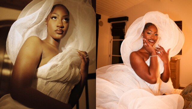 Singer Tems reacts to criticism over her 'view-blocking' Oscars dress; check