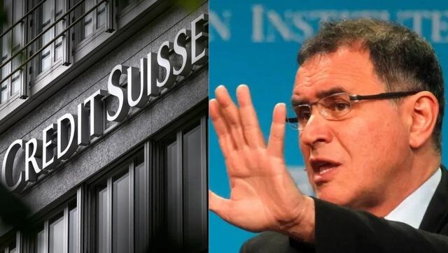 'Doctor Doom' Nouriel Roubini spells weekend meltdown for Credit Suisse 'Doctor Doom' Nouriel Roubini spells weekend meltdown for Credit Suisse