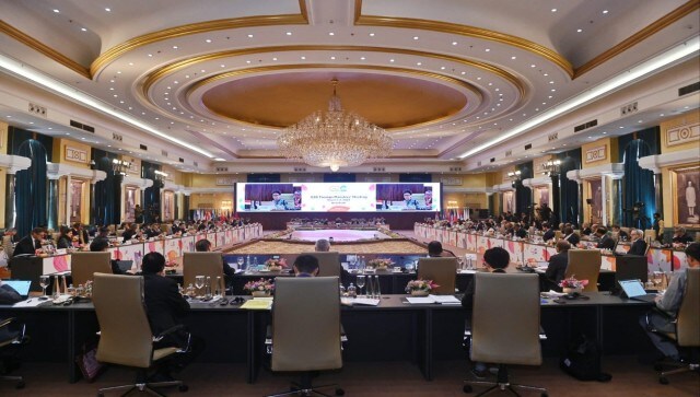 PM Modi, while addressing the G20 foreign ministers’ meeting, said financial crises, climate change, pandemics, terrorism, and wars “clearly show” that global governance has failed to accomplish the goals of the post-World War II architecture of global governance. Image Courtesy: @MEAIndia/Twitter PM Modi, while addressing the G20 foreign ministers’ meeting, said financial crises, climate change, pandemics, terrorism, and wars “clearly show” that global governance has failed to accomplish the goals of the post-World War II architecture of global governance. Image Courtesy: @MEAIndia/Twitter
