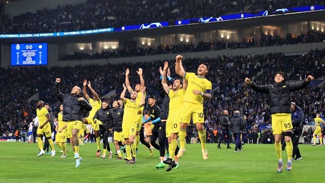 Champions League: Inter Milan frustrate Porto to reach quarter-finals