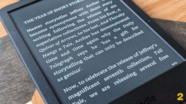 Kindle 11th Gen Review Dark mode