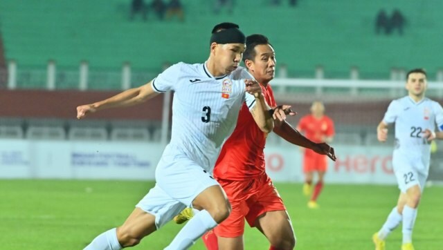 Kyrgyzstan hold Myanmar to 1-1 draw in tri-nation football tournament