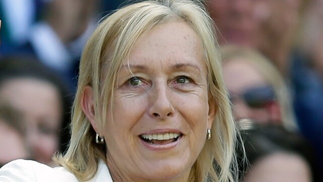 Tennis legend Martina Navratilova says she is 'cancer free' after double diagnosis