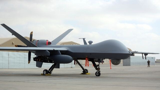 Watch: Pentagon releases footage of Russian aircraft dumping fuel on US drone