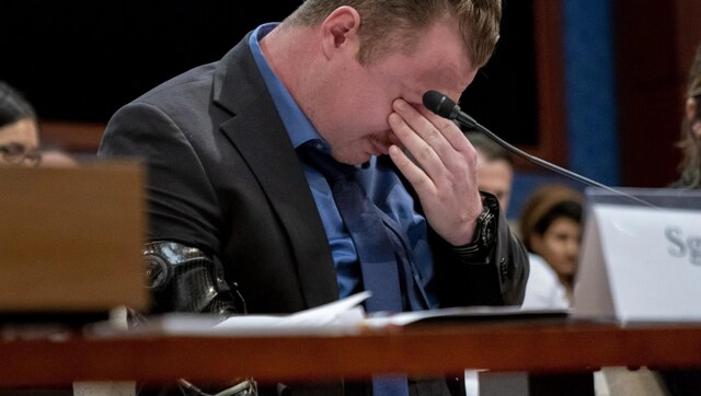 WATCH: Former US marine weeps before court while explaining 2021 Afghan evacuation