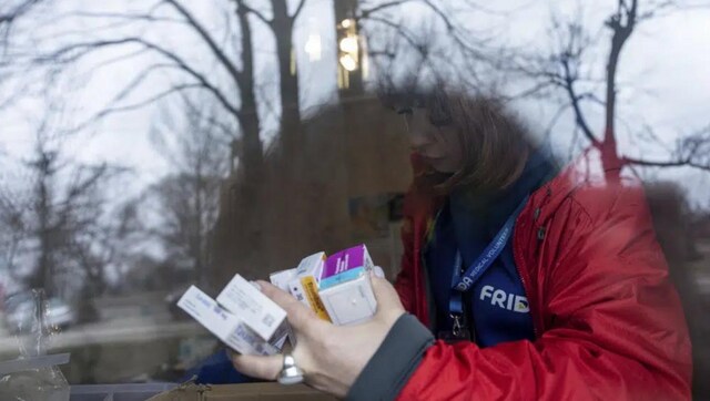 Hospitals destroyed in war, Now, Ukrainian doctors providing medicare in mobile clinic setup with wood
