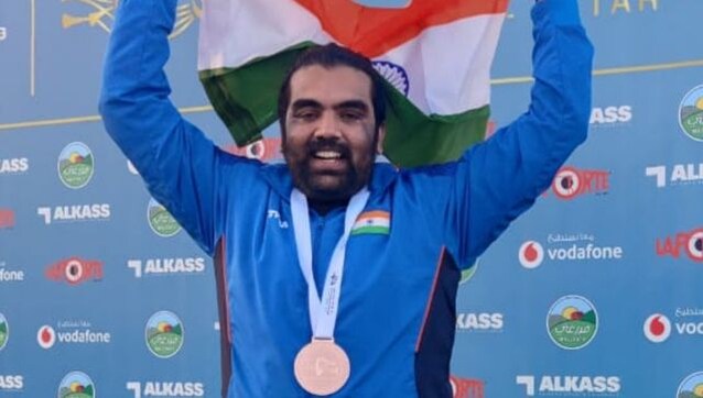 ISSF World Cup Shotgun 2023: India's Prithviraj Tondaiman wins maiden medal ISSF World Cup Shotgun 2023: India's Prithviraj Tondaiman wins maiden medal