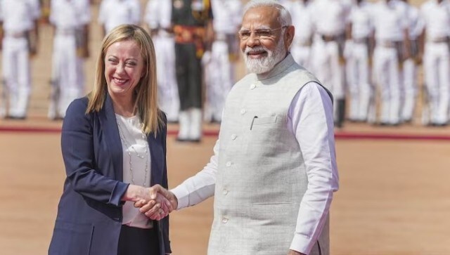 PM Modi also welcomed Italian prime minister Giorgia Meloni who began a two-day visit to raise bilateral relations as part of the G20FMM. She said the Indian counterpart is one of the most loved global leaders and lauded his efforts in trying to resolve the ongoing conflict between Russia and Ukraine. PTI PM Modi also welcomed Italian prime minister Giorgia Meloni who began a two-day visit to raise bilateral relations as part of the G20FMM. She said the Indian counterpart is one of the most loved global leaders and lauded his efforts in trying to resolve the ongoing conflict between Russia and Ukraine. PTI