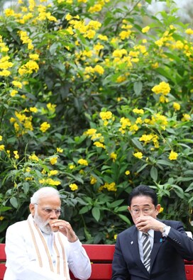 Prime Minister Narendra Modi and his Japanese counterpart savoured tea while holding conversations. The two vowed to strengthen the India-Japan global strategic partnership. Kishida also announced a new plan to promote an open and free Indo-Pacific and promised billions of dollars in investment to help boost the economies across the region. Prime Minister Narendra Modi and his Japanese counterpart savoured tea while holding conversations. The two vowed to strengthen the India-Japan global strategic partnership. Kishida also announced a new plan to promote an open and free Indo-Pacific and promised billions of dollars in investment to help boost the economies across the region.