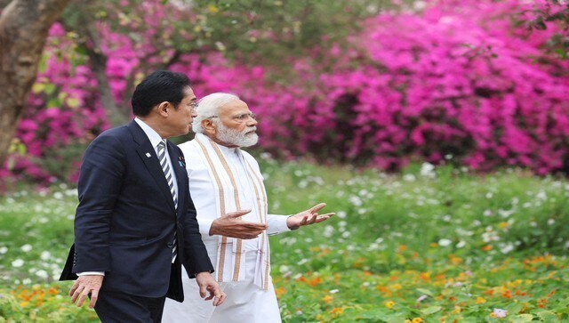 The park’s gate was decorated with flowers for Kishida’s visit. Prime Minister Modi tweeted, “One of the aspects, which connects India and Japan, is the teachings of Lord Buddha. PM @kishida230 and I went to the Buddha Jayanti Park in Delhi.” The park’s gate was decorated with flowers for Kishida’s visit. Prime Minister Modi tweeted, “One of the aspects, which connects India and Japan, is the teachings of Lord Buddha. PM @kishida230 and I went to the Buddha Jayanti Park in Delhi.”