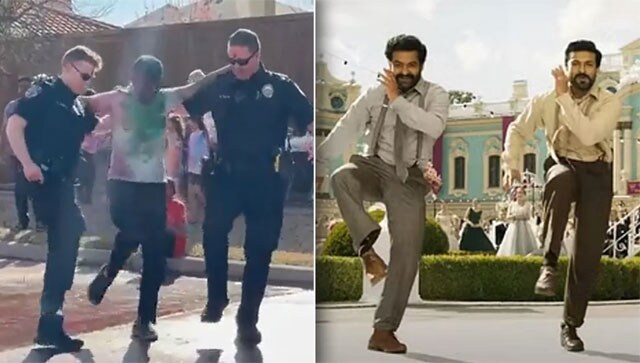 US cops dance to RRR's Oscar-winning track 'Naatu Naatu' in this viral video; watch