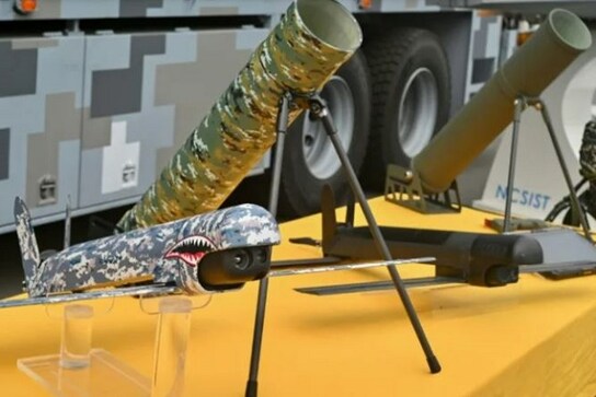 Taiwan unveils portable attack drone as China tensions rise