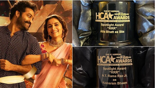 Alia Bhatt, Jr NTR bag ‘Spotlight Award’ at Hollywood Critics Association; Twitter erupts at RRR's winning streak Alia Bhatt, Jr NTR bag ‘Spotlight Award’ at Hollywood Critics Association; Twitter erupts at RRR's winning streak