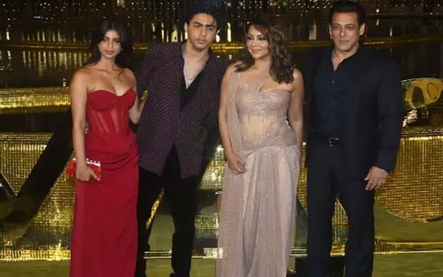 What caught the eye at the launch was Salman Khan posing with Gauri Khan, Aryan, and Suhana Khan, and the video went viral in no time. A fan page of Gauri Khan shared the video on its Instagram account. Where was Shah Rukh Khan? Did he make a clandestine entry or skip the event? It seems he will be a part of the event as a picture of his has been shared by the same account where he’s posing all decked up and looking dapper as always. What caught the eye at the launch was Salman Khan posing with Gauri Khan, Aryan, and Suhana Khan, and the video went viral in no time. A fan page of Gauri Khan shared the video on its Instagram account. Where was Shah Rukh Khan? Did he make a clandestine entry or skip the event? It seems he will be a part of the event as a picture of his has been shared by the same account where he’s posing all decked up and looking dapper as always.