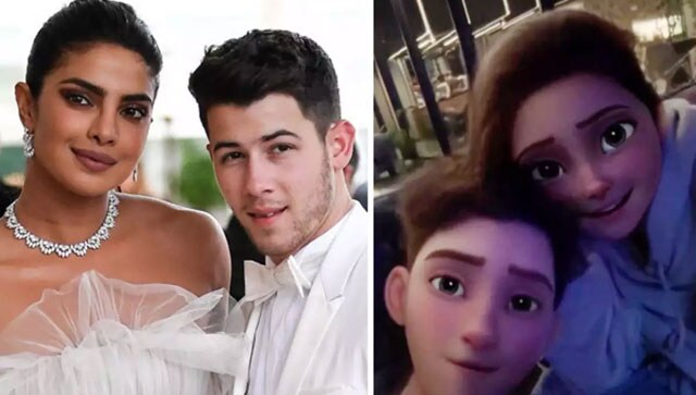 Nick Jonas shares cute video with wife Priyanka Chopra featuring their animated versions; internet loves it