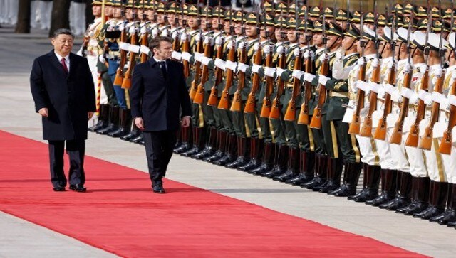 At the opening remarks of a bilateral meeting with Macron, Xi said that as big global powers, China and France had the “ability and responsibility” to resolve their disputes and uphold international peace. President Macron said peace and stability based on those were threatened by the Russian president’s invasion of Ukraine. AFP