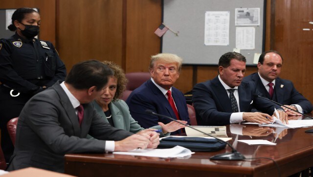 <span class="css-guq32d"><span id="editable-content-within-article~0~0~1" class="css-acv5hh">Donald Trump entered a not-guilty plea to 34 felony counts of falsifying business documents. The accusations are related to a hush-money payment made during the 2016 presidential election. </span></span>AP <span class="css-guq32d"><span id="editable-content-within-article~0~0~1" class="css-acv5hh">Donald Trump entered a not-guilty plea to 34 felony counts of falsifying business documents. The accusations are related to a hush-money payment made during the 2016 presidential election. </span></span>AP