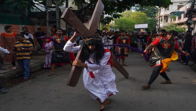 While most people in the religion spend the day at Mass or with their families, some go to extreme lengths to atone for sins or seek divine intervention in rituals frowned on by the Church. AP While most people in the religion spend the day at Mass or with their families, some go to extreme lengths to atone for sins or seek divine intervention in rituals frowned on by the Church. AP