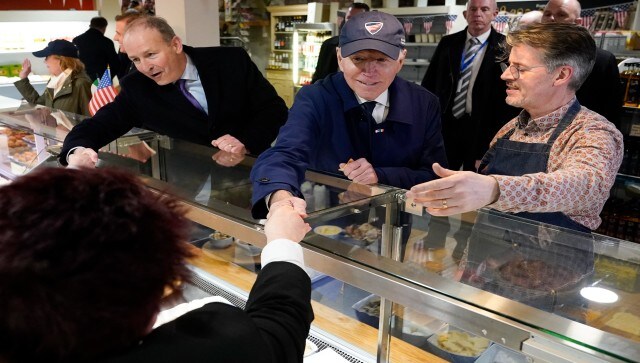 During his visit, the President also visited McAteers The Food House in Dundalk. It should be mentioned here that Biden’s mother’s family comes from County Louth, and the president was elated by the dive into his Irish heritage, which he often cites as a driving force in his public and private life. According to the Irish Family History Centre, Biden “is among the most ‘Irish’ of all US Presidents.” AP During his visit, the President also visited McAteers The Food House in Dundalk. It should be mentioned here that Biden’s mother’s family comes from County Louth, and the president was elated by the dive into his Irish heritage, which he often cites as a driving force in his public and private life. According to the Irish Family History Centre, Biden “is among the most ‘Irish’ of all US Presidents.” AP