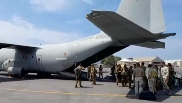 Japanese nationals are also being evacuated. They are first being transported by land to an eastern town to be later picked up by an aircraft positioned in Djibouti. AP Japanese nationals are also being evacuated. They are first being transported by land to an eastern town to be later picked up by an aircraft positioned in Djibouti. AP