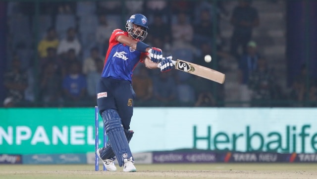 Axar Patel played a valuable knock of 36 from 22 balls. Sportzpics