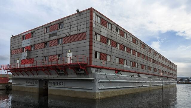 Barge leased on England’s south coast to house 500 asylum seekers Barge leased on England’s south coast to house 500 asylum seekers