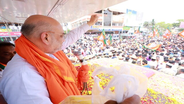 Karnataka Elections 2023: Home Minister Amit Shah holds roadshow in Gundlupet