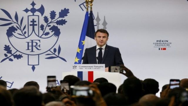 Macron exhorts China to play 'major role' in finding 'path to peace' in Ukraine