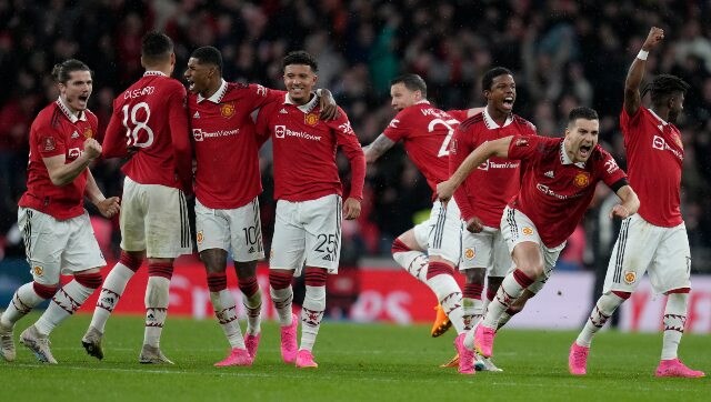 FA Cup: Manchester United beat Brighton on penalties to set up final vs Man City FA Cup: Manchester United beat Brighton on penalties to set up final vs Man City