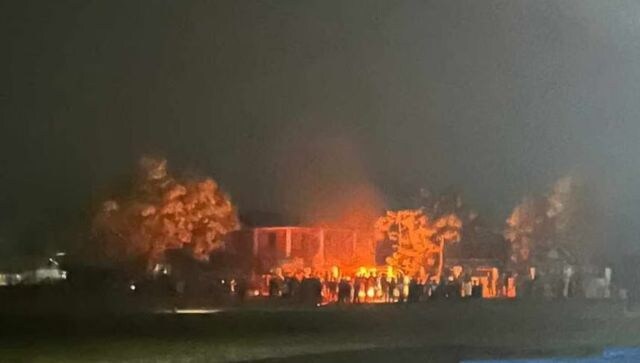 Manipur CM N Biren Singh’s event venue vandalised, set ablaze ahead of his visit