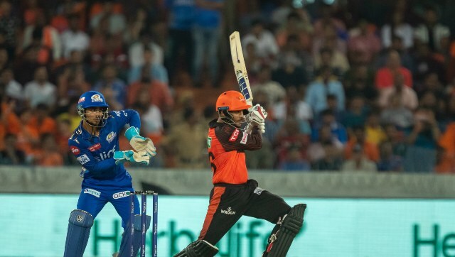 Mayank Agarwal scored 48 but his knock went in vain in the end, with SRH falling short by 14 runs. Sportzpics